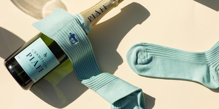 London Sock Company Collaboration | Champagne PIAFF | Limited-Edition ...